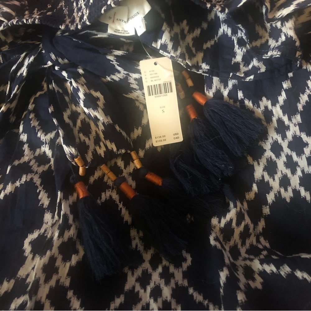 NWT Anthropologie Rimbaud Tie-Waist Mini Skirt - Picture 4 of 5